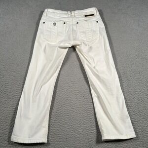 Burberry Women's Skinny Capri/Ankle Jeans - White